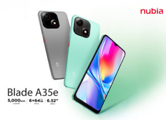 nubia Blade A35e สมาร์ทโฟนรุ่นเริ่มต้นมาแรง!