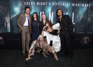 ผู้กำกับ-นักแสดงครบทีมร่วมงานเปิดตัวหนัง “UNTIL DAWN”