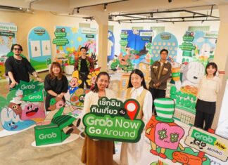 ชมงาน 5 ศิลปินใน “เช็กอินกินเที่ยว กับ Grab Now Go Around”