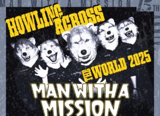 MAN WITH A MISSION ส่งเสียงคำรามปิดท้ายเอเชียทัวร์ที่กรุงเทพฯ ธันวาคมนี้!