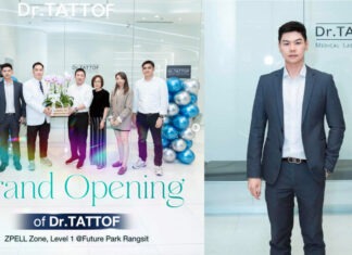Dr.TATTOF Clinic ปักหมุดแลนด์มาร์คใหม่ ที่ Zpell @ ฟิวเจอร์พาร์ค รังสิต