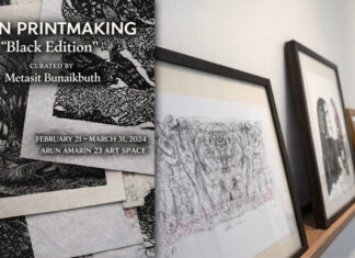 Open Printmaking “Black Edition” Curated by Metasit Bunaikbuth