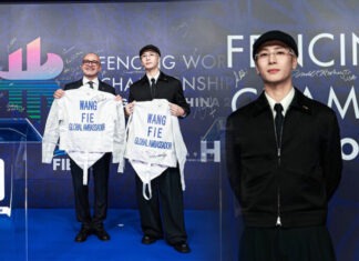 JACKSON WANG ได้รับการแต่งตั้งเป็น Global Ambassador ทูตกีฬาฟันดาบระดับโลกคนแรก