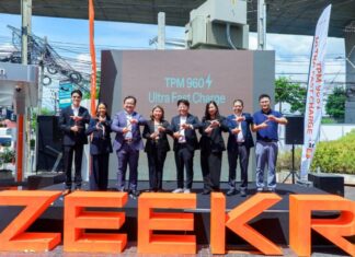 กทม. ผนึกกำลัง ZEEKR, TPM Automotive, Sinexcel เปิดสถานี Ultra-Fast Charging