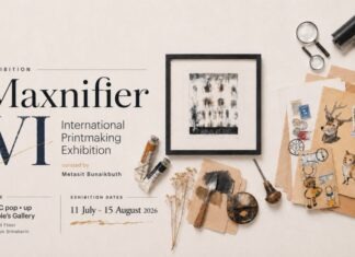 นิทรรศการ Maxnifier VI International Printmaking